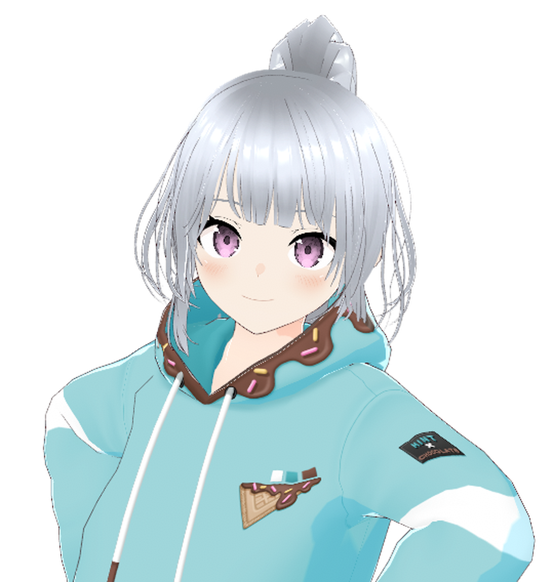ラクルゥの立ち絵（ポーズ2）