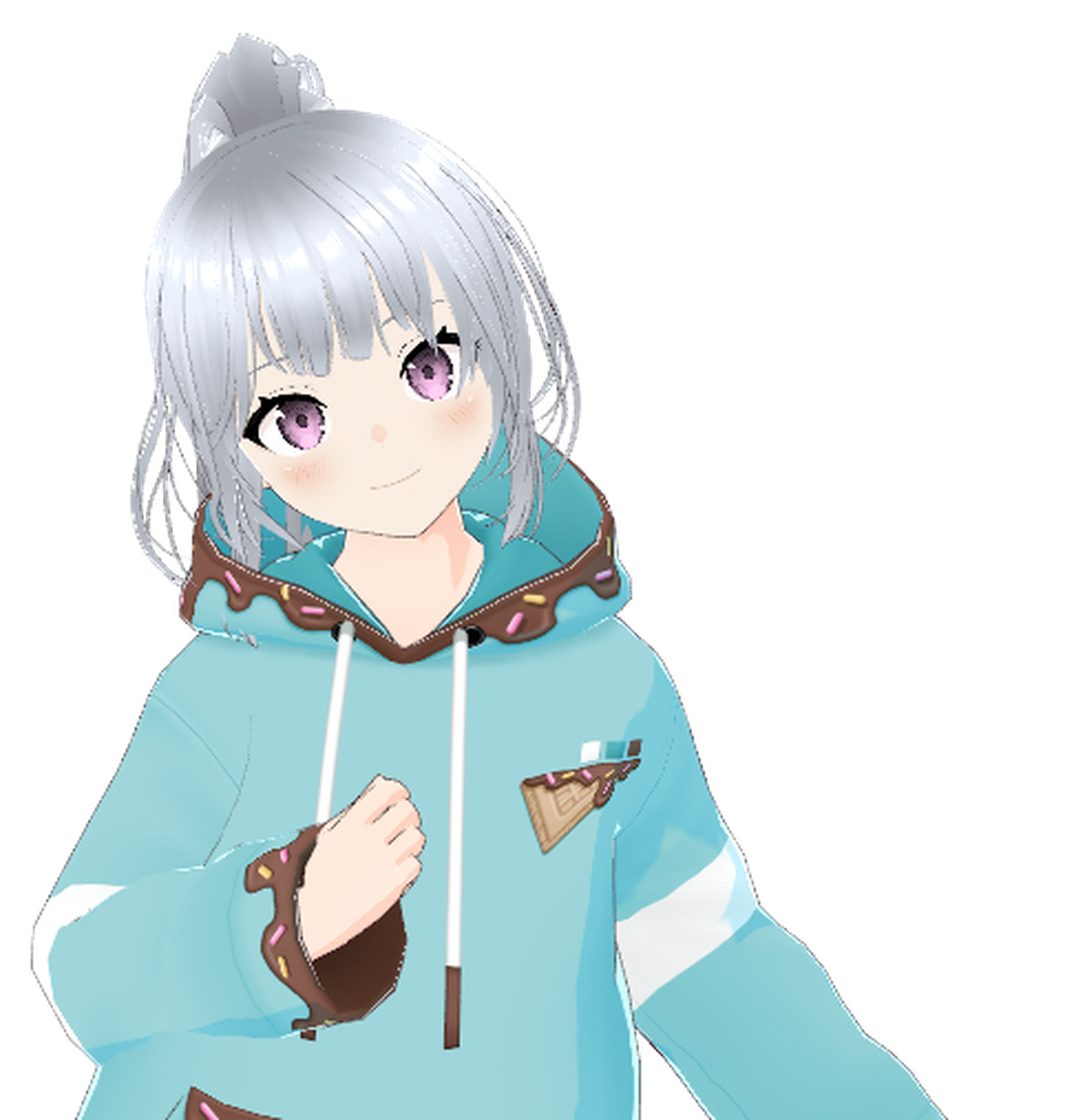ラクルゥの立ち絵（ポーズ3）